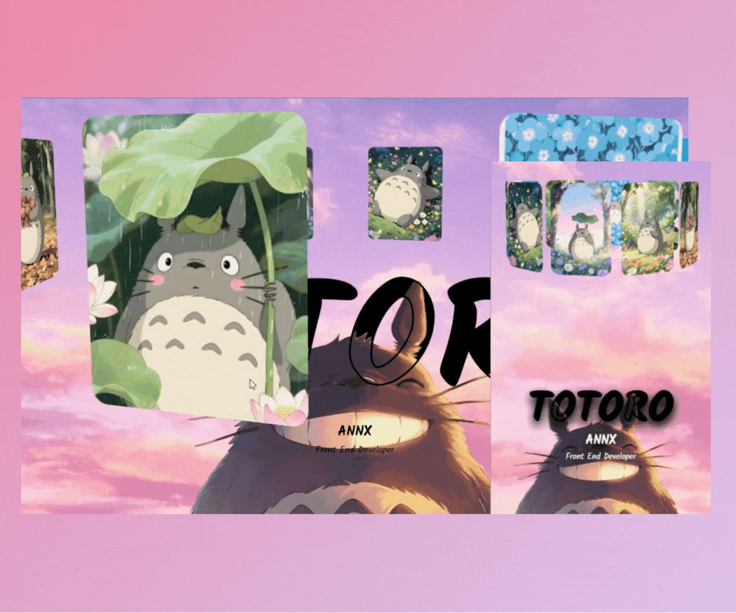 Totoro 3d slider image