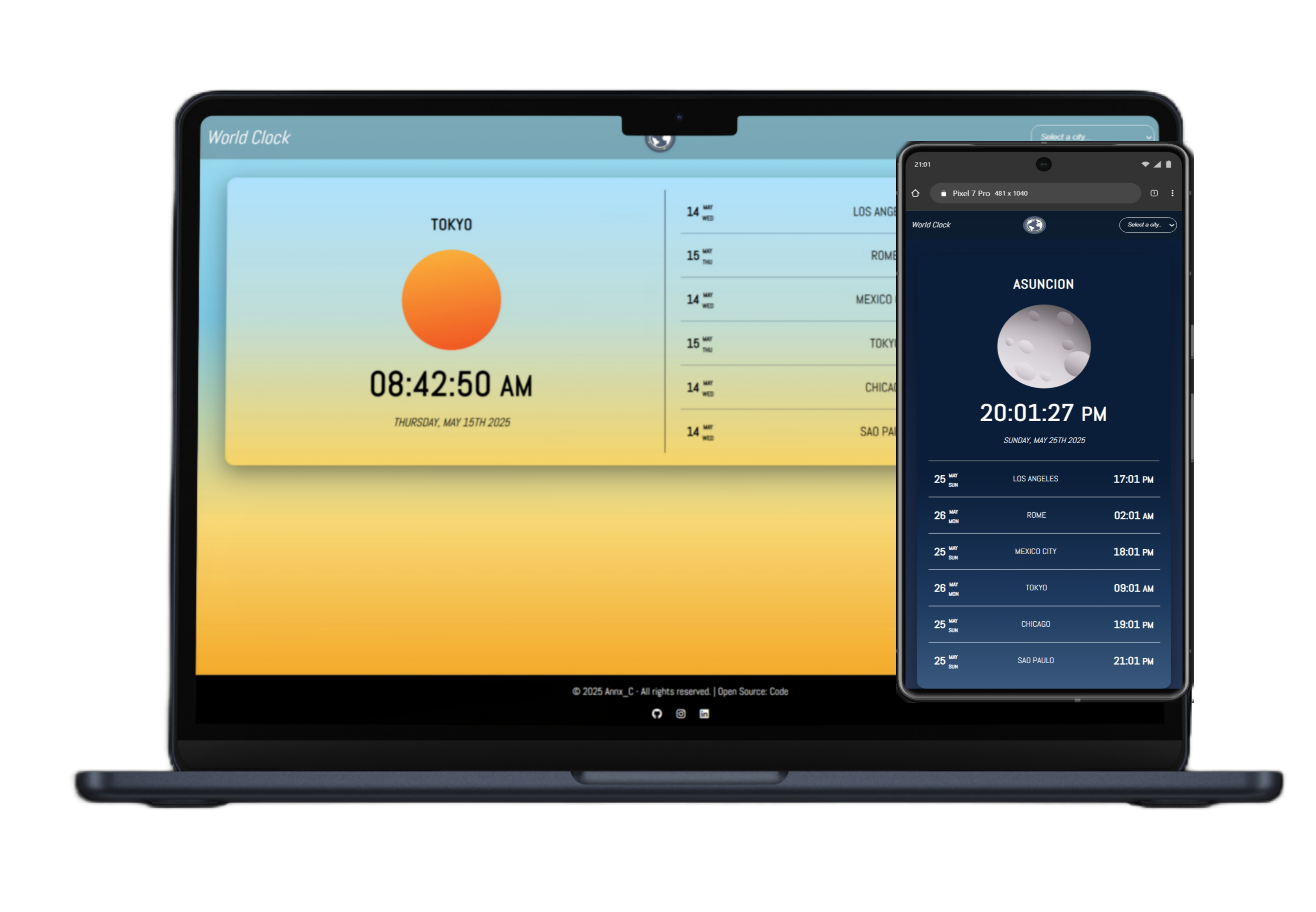 world clock image