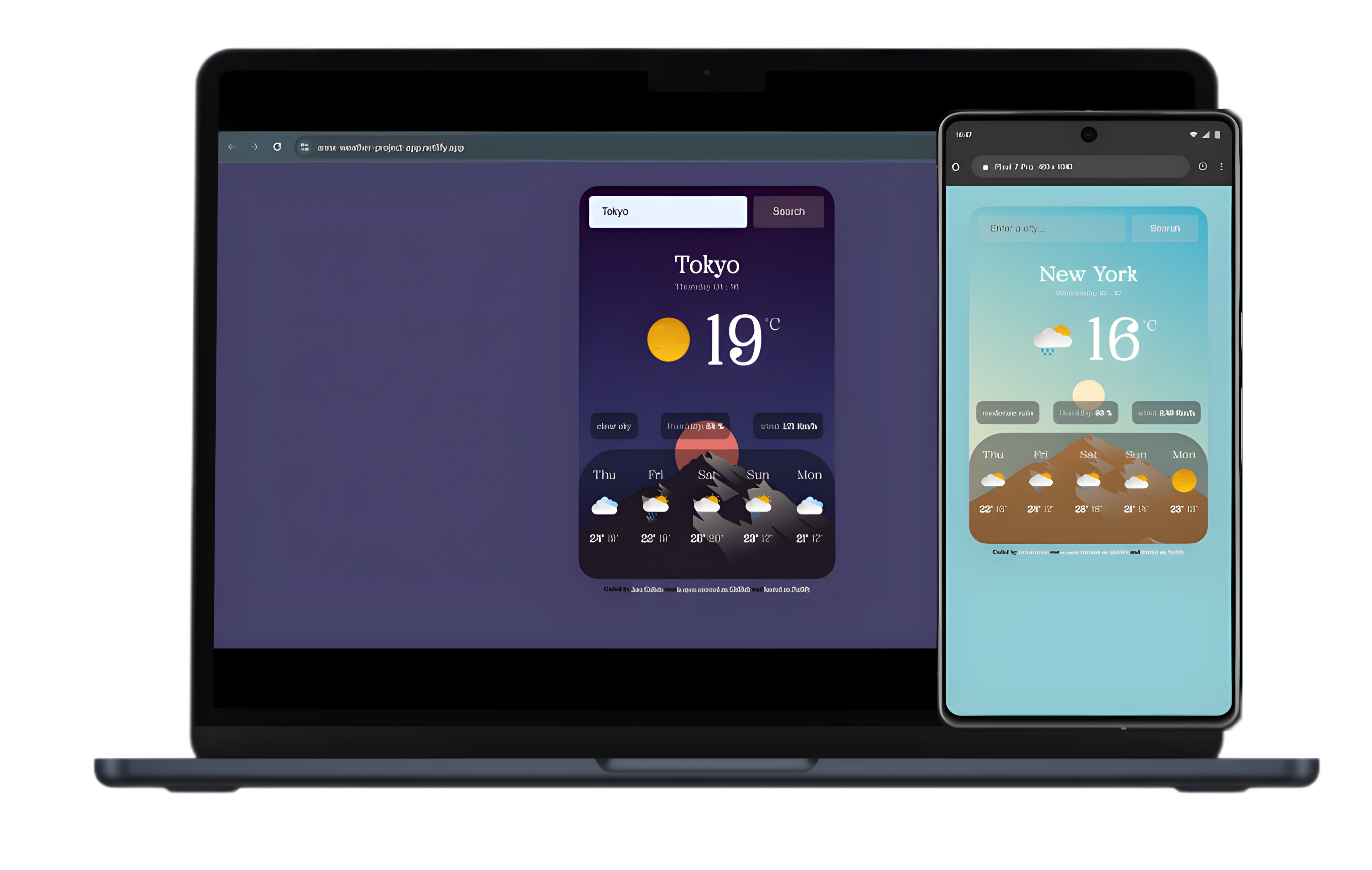 weather app image